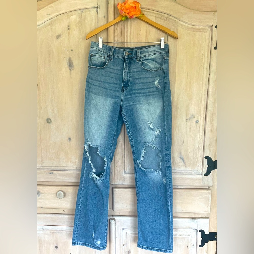 Buckle jeans by willow and root.